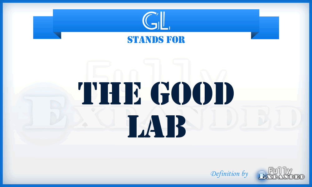 GL - The Good Lab
