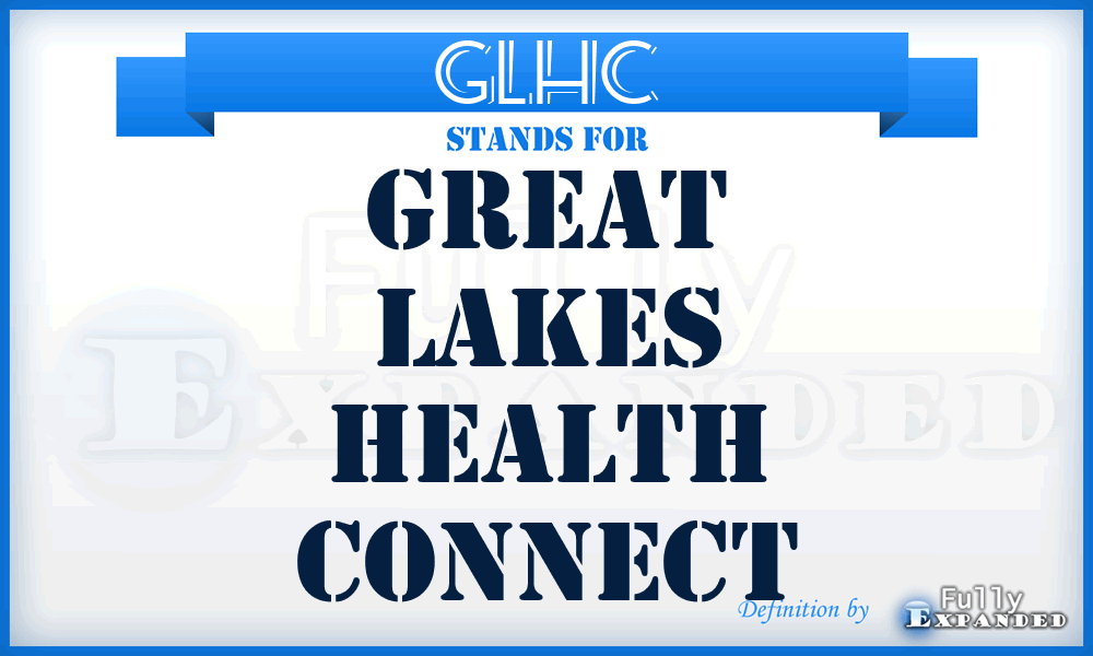 GLHC - Great Lakes Health Connect