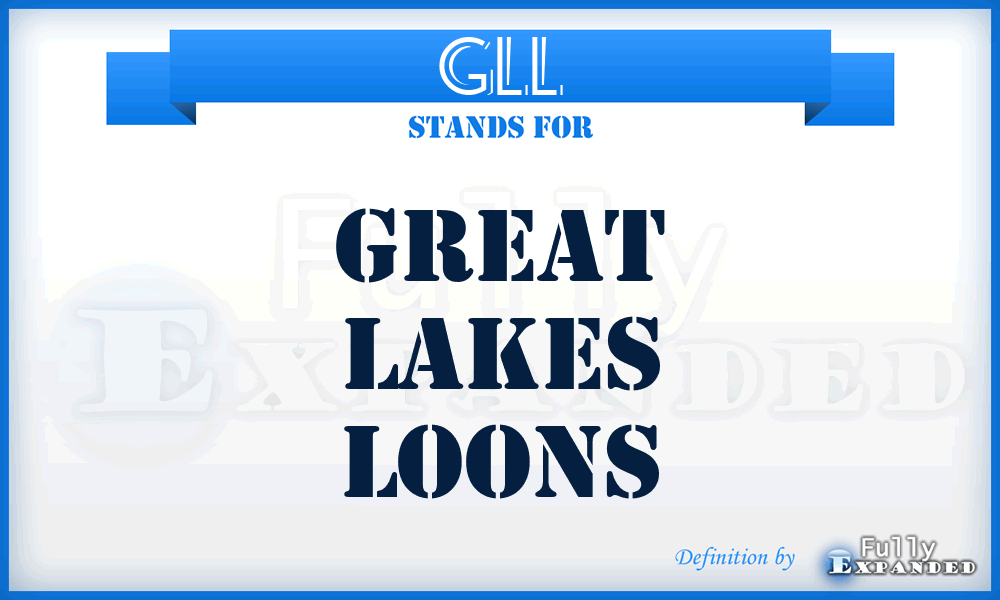 GLL - Great Lakes Loons