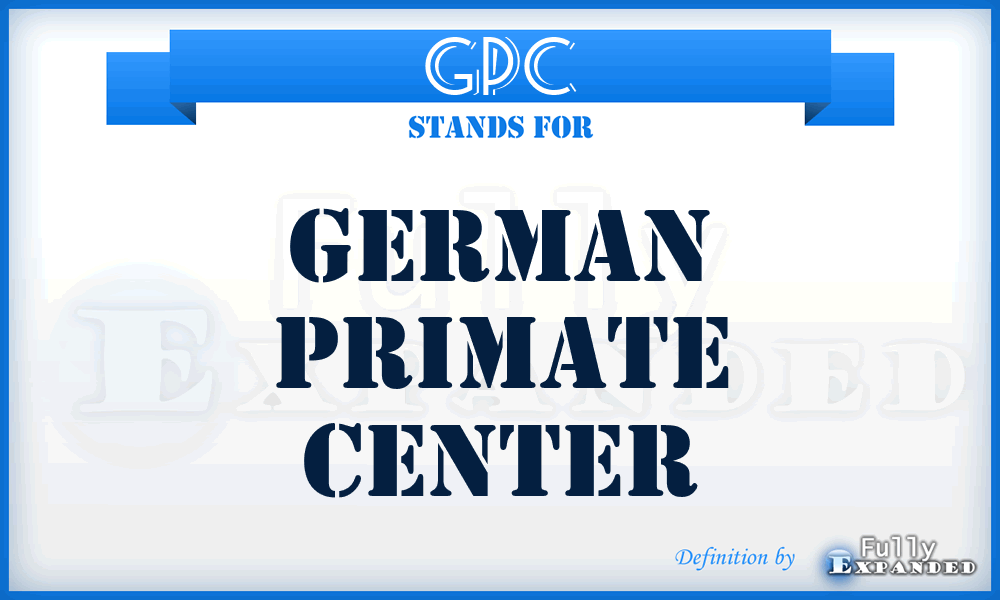 GPC - German Primate Center
