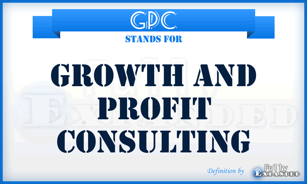 GPC - Growth and Profit Consulting
