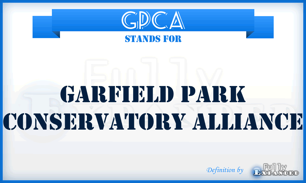 GPCA - Garfield Park Conservatory Alliance