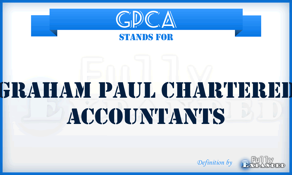 GPCA - Graham Paul Chartered Accountants