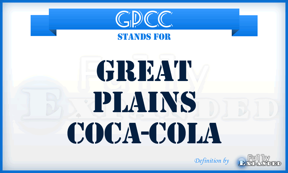 GPCC - Great Plains Coca-Cola