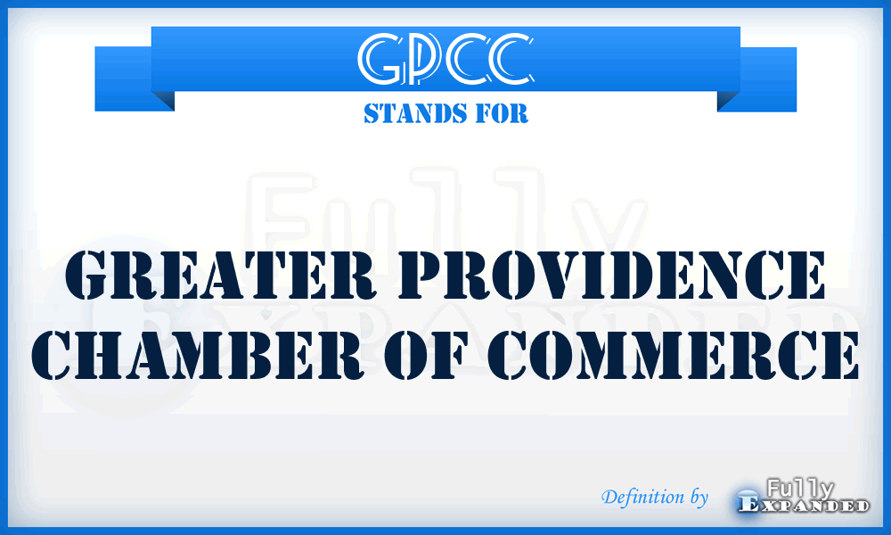 GPCC - Greater Providence Chamber of Commerce