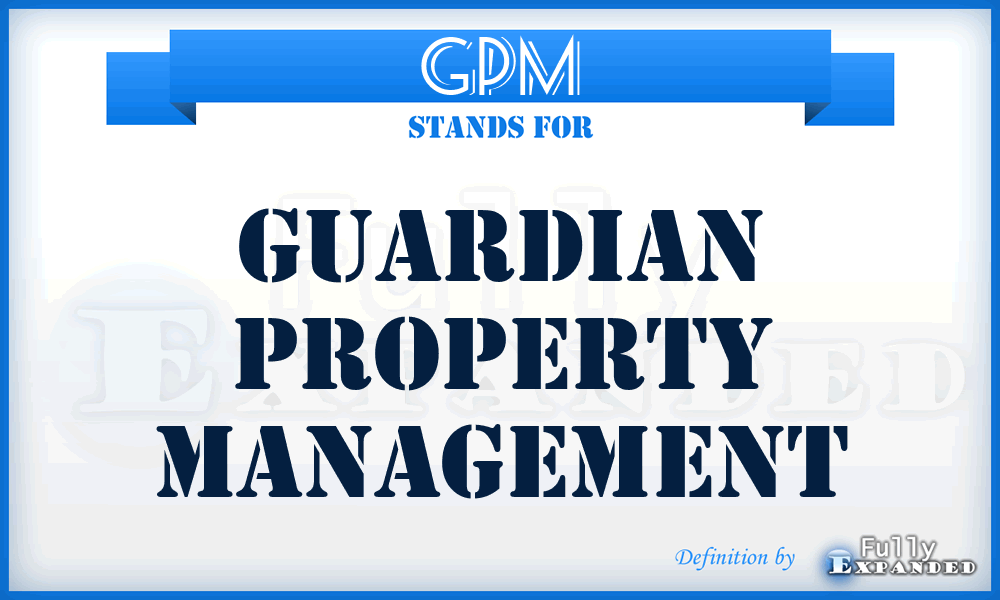 GPM - Guardian Property Management