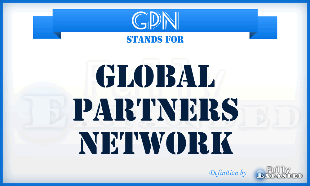 GPN - Global Partners Network