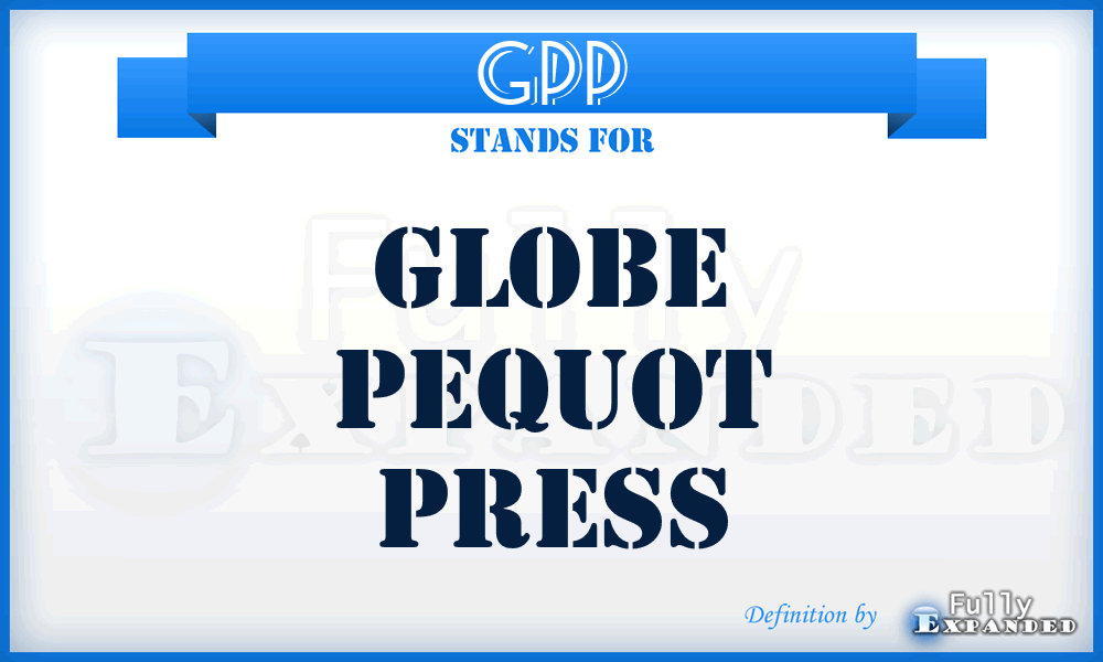 GPP - Globe Pequot Press