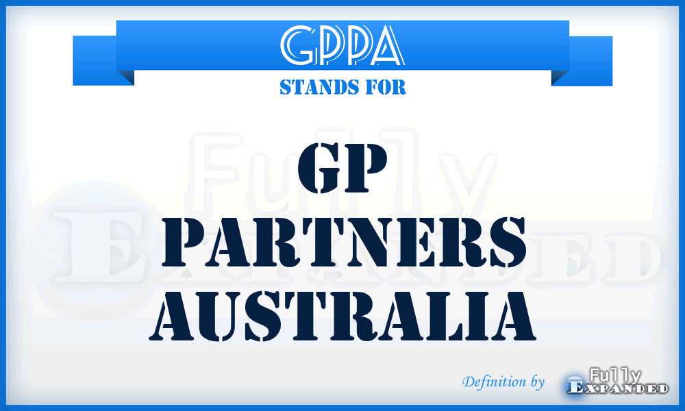GPPA - GP Partners Australia