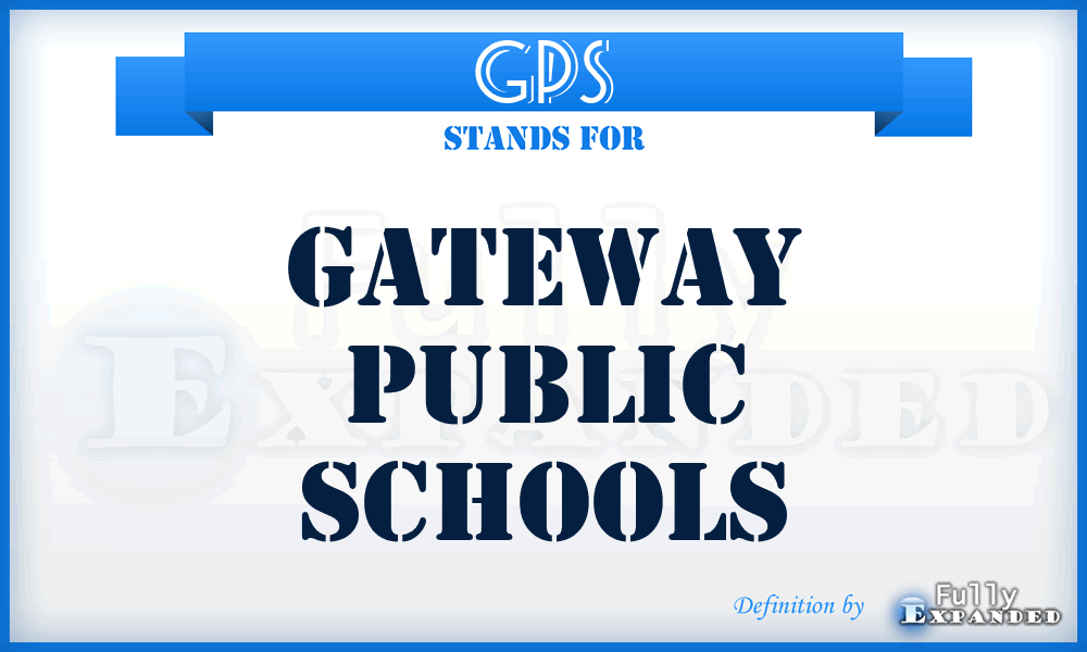 GPS - Gateway Public Schools