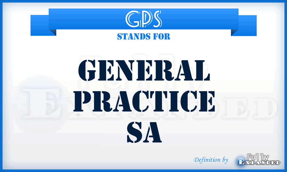 GPS - General Practice Sa