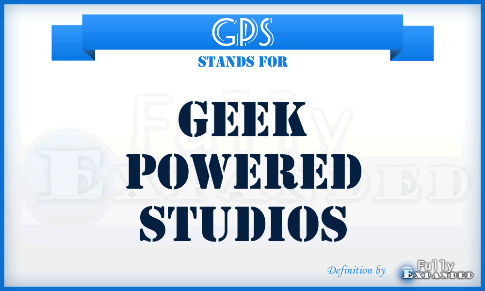 GPS - Geek Powered Studios