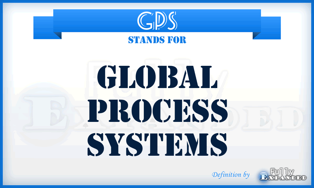 GPS - Global Process Systems