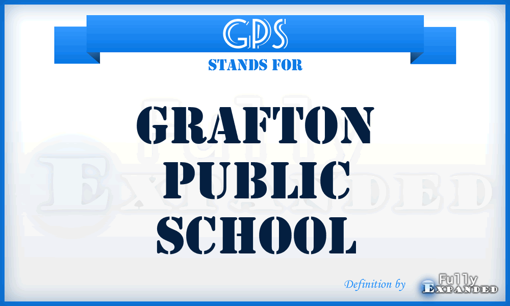 GPS - Grafton Public School