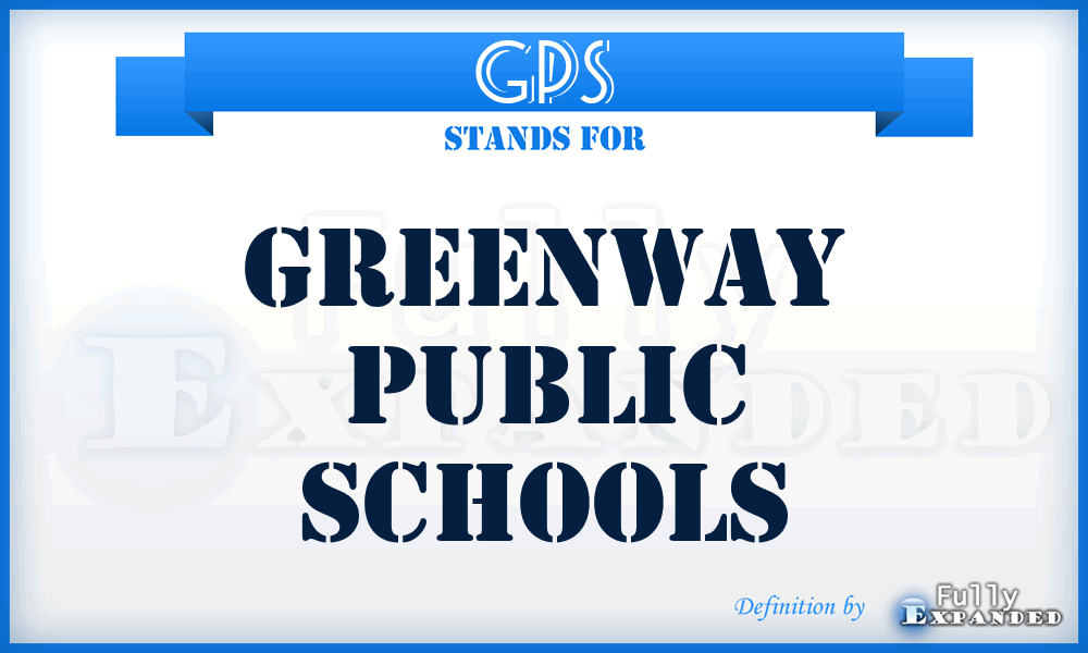 GPS - Greenway Public Schools