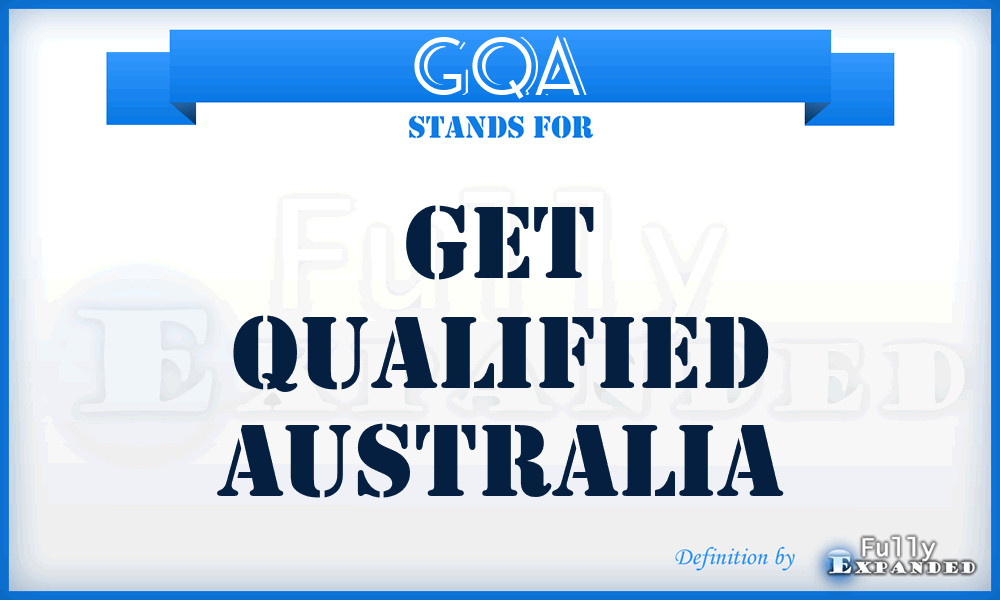 GQA - Get Qualified Australia
