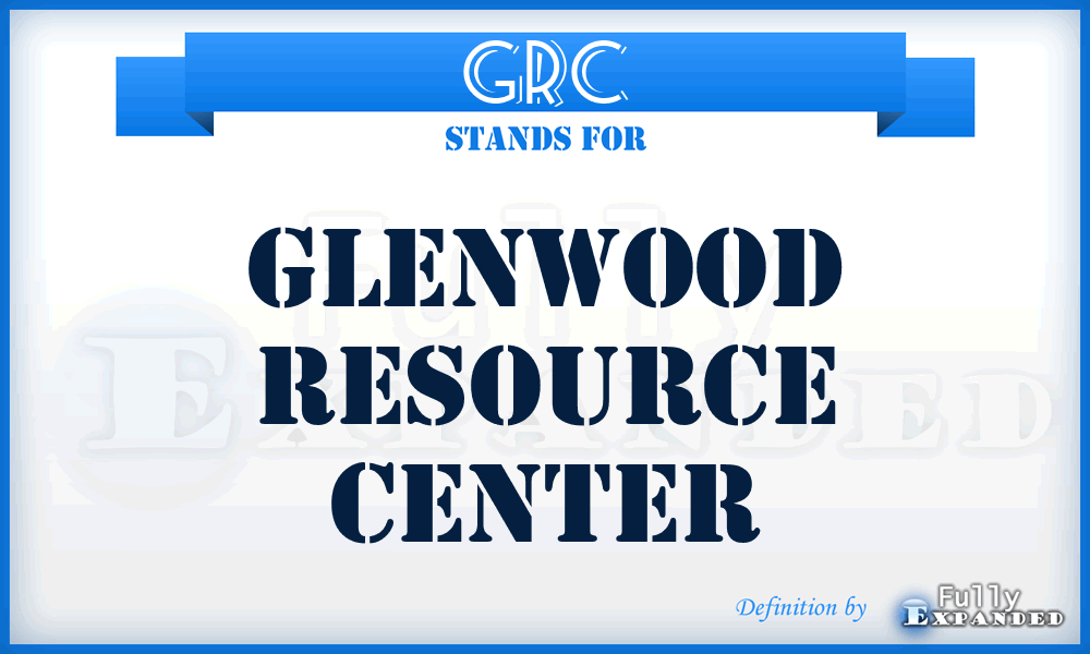 GRC - Glenwood Resource Center