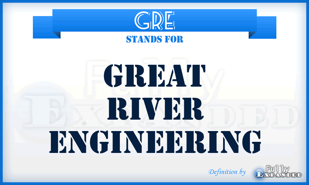 GRE - Great River Engineering