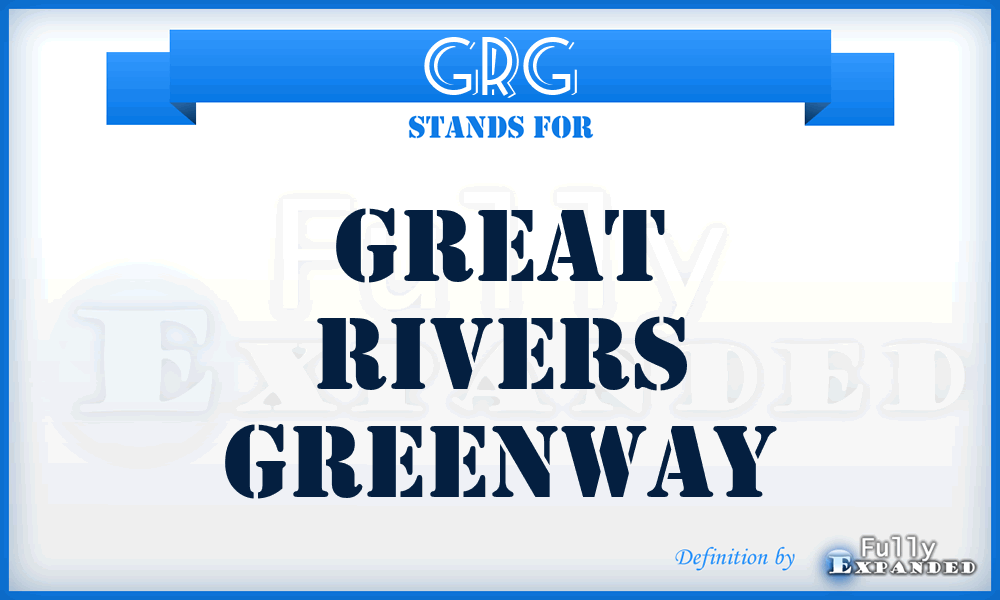 GRG - Great Rivers Greenway