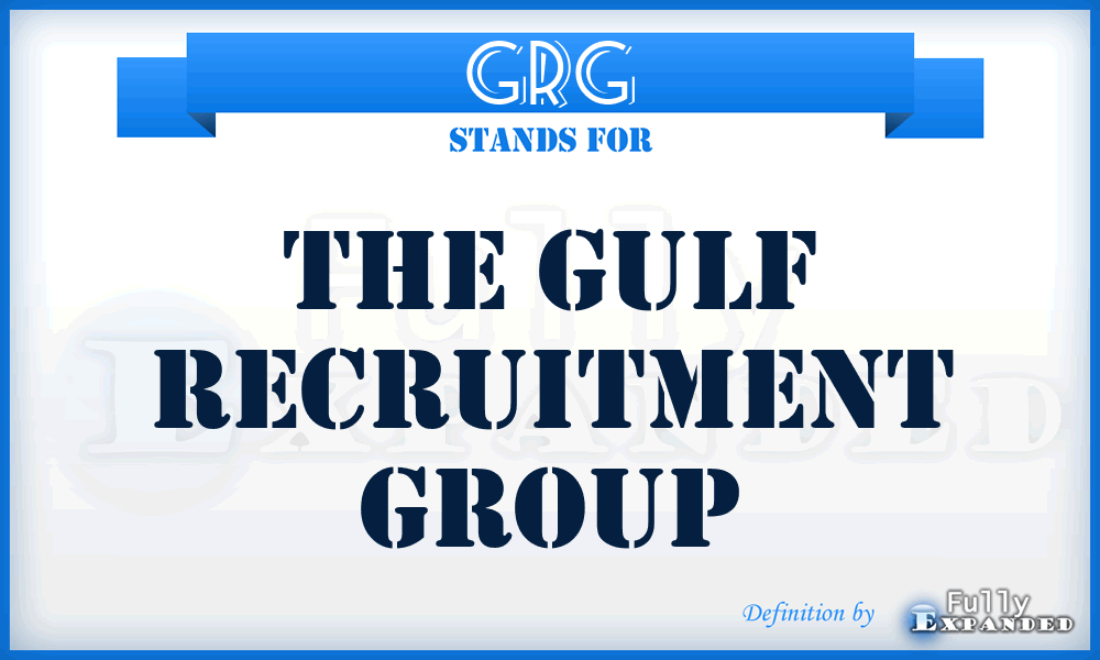 GRG - The Gulf Recruitment Group