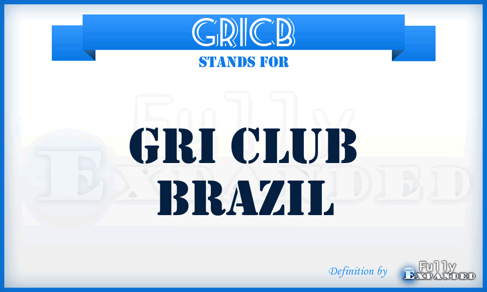 GRICB - GRI Club Brazil