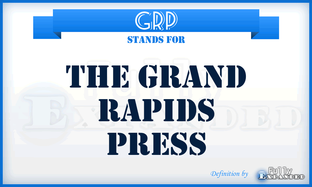 GRP - The Grand Rapids Press