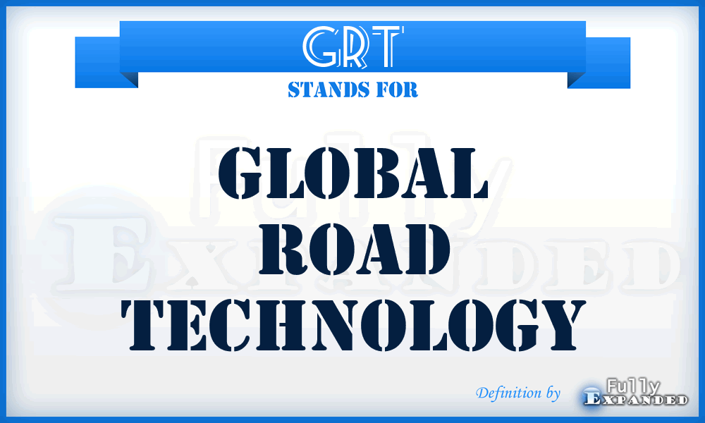 GRT - Global Road Technology