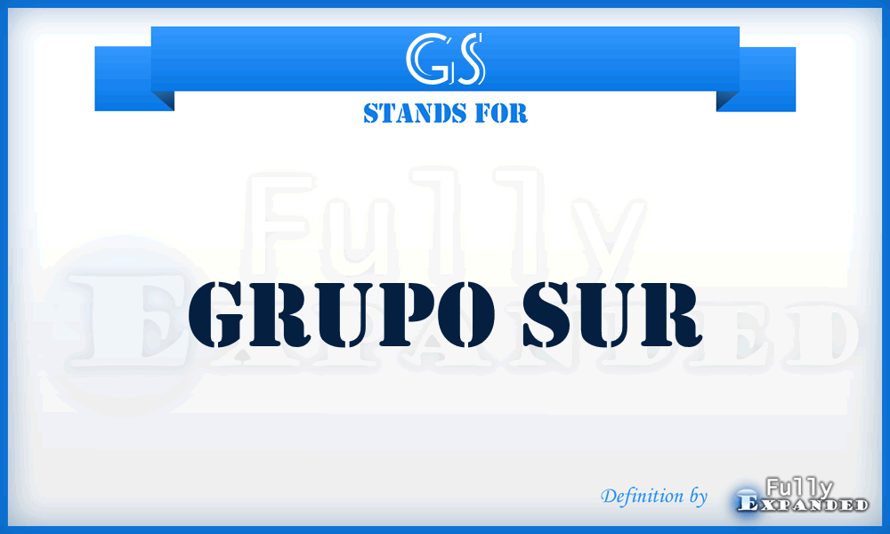 GS - Grupo Sur