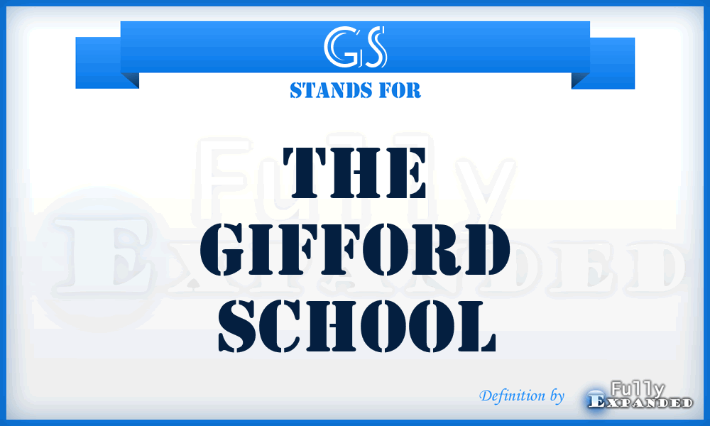 GS - The Gifford School