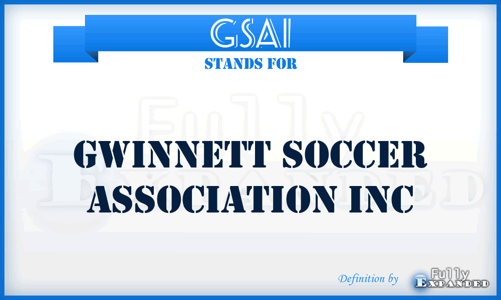 GSAI - Gwinnett Soccer Association Inc