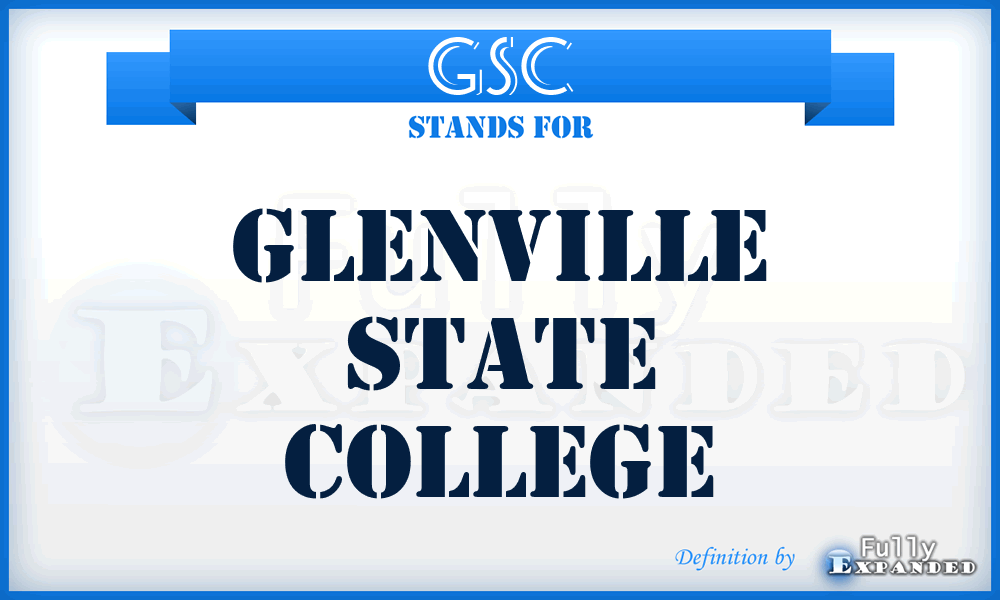 GSC - Glenville State College