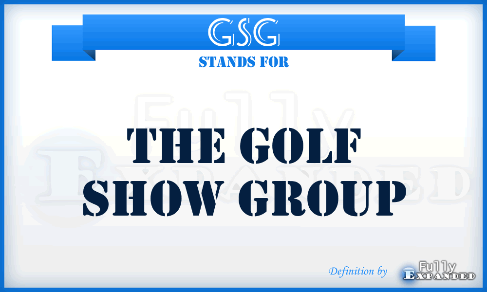 GSG - The Golf Show Group