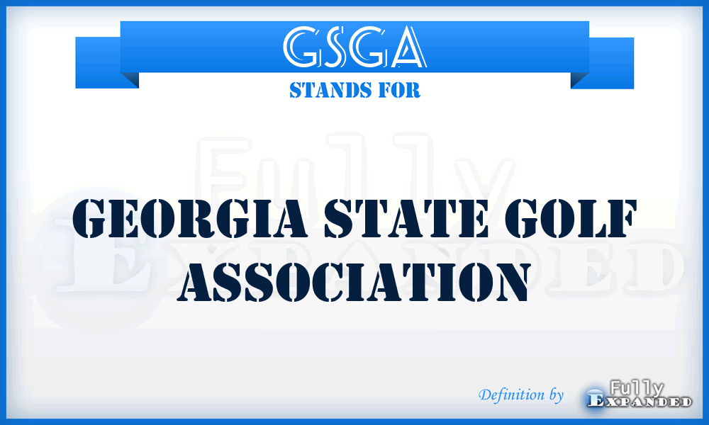 GSGA - Georgia State Golf Association