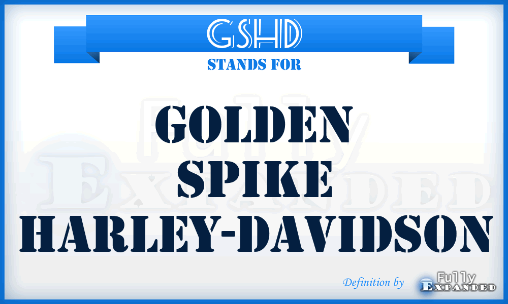 GSHD - Golden Spike Harley-Davidson