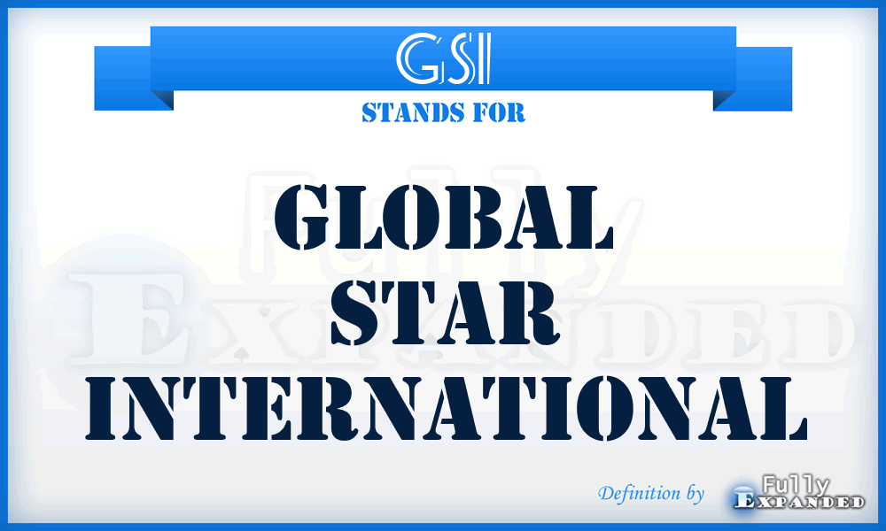 GSI - Global Star International