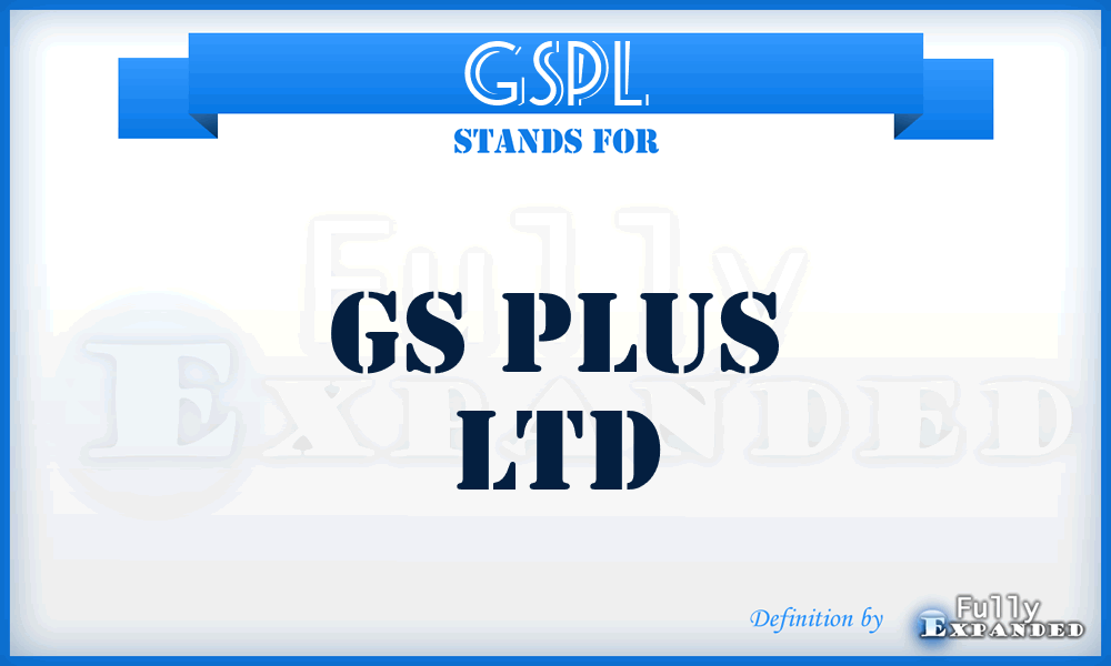 GSPL - GS Plus Ltd