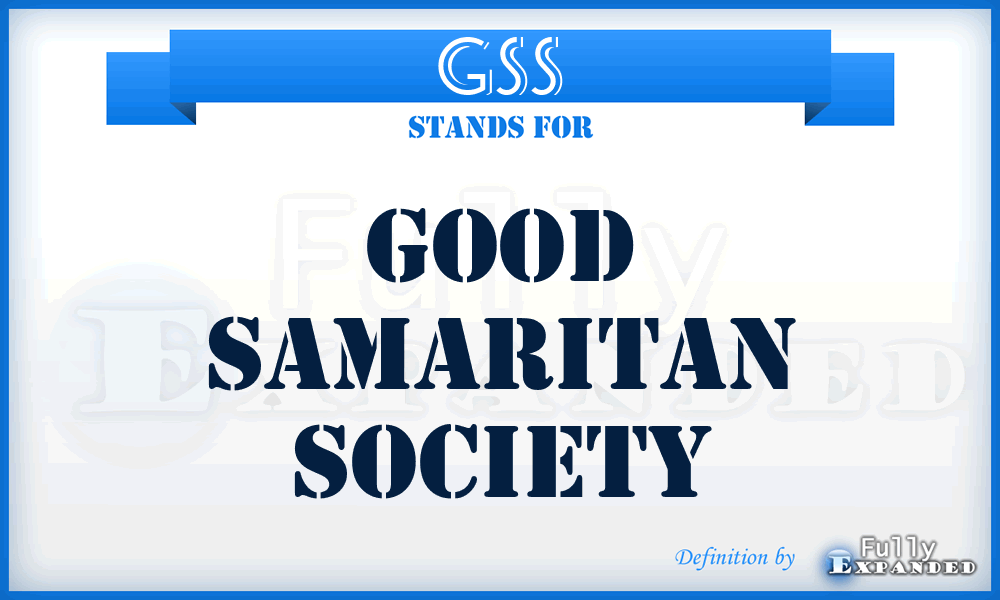 GSS - Good Samaritan Society