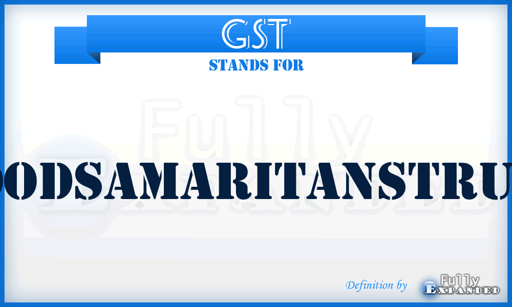 GST - GoodSamaritansTrust