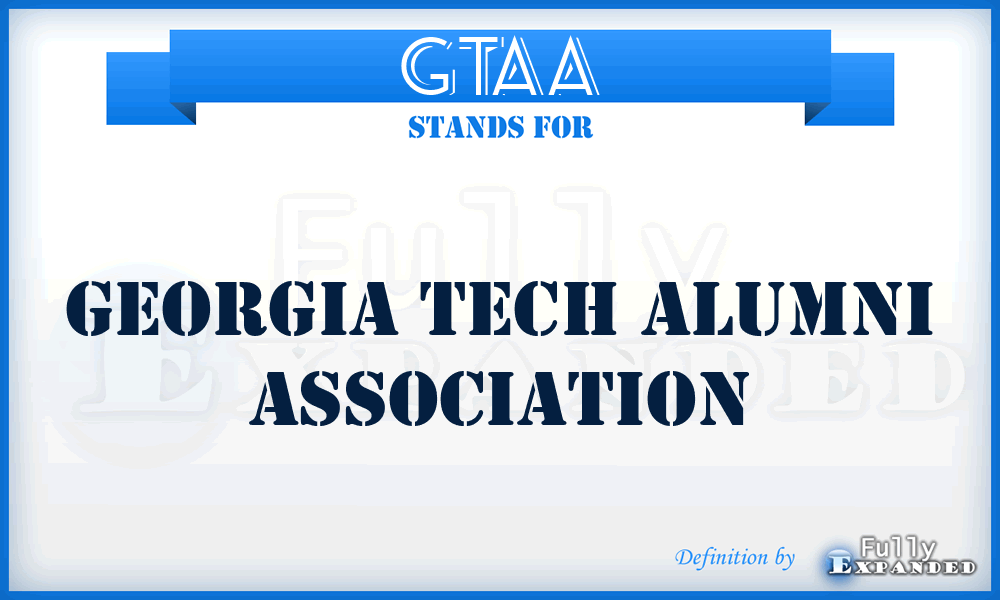 GTAA - Georgia Tech Alumni Association