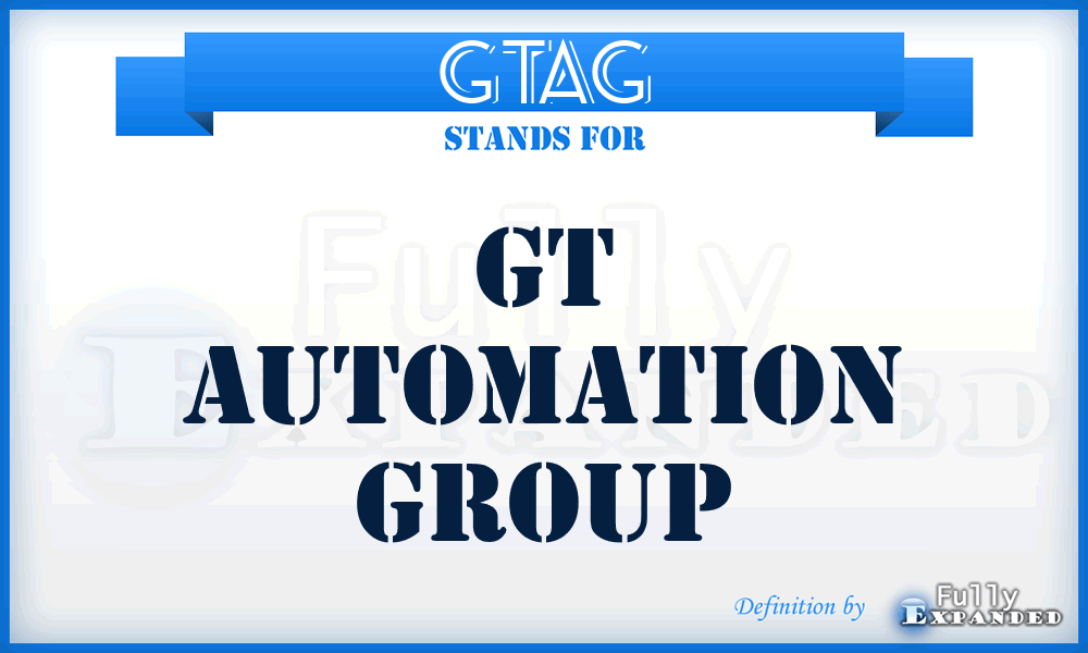 GTAG - GT Automation Group