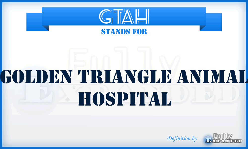 GTAH - Golden Triangle Animal Hospital