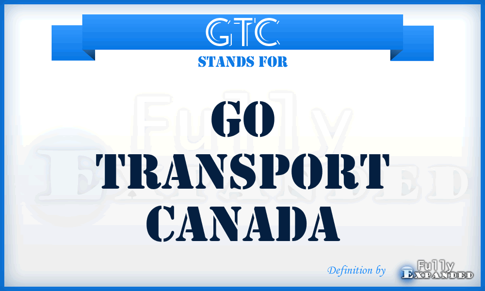 GTC - Go Transport Canada