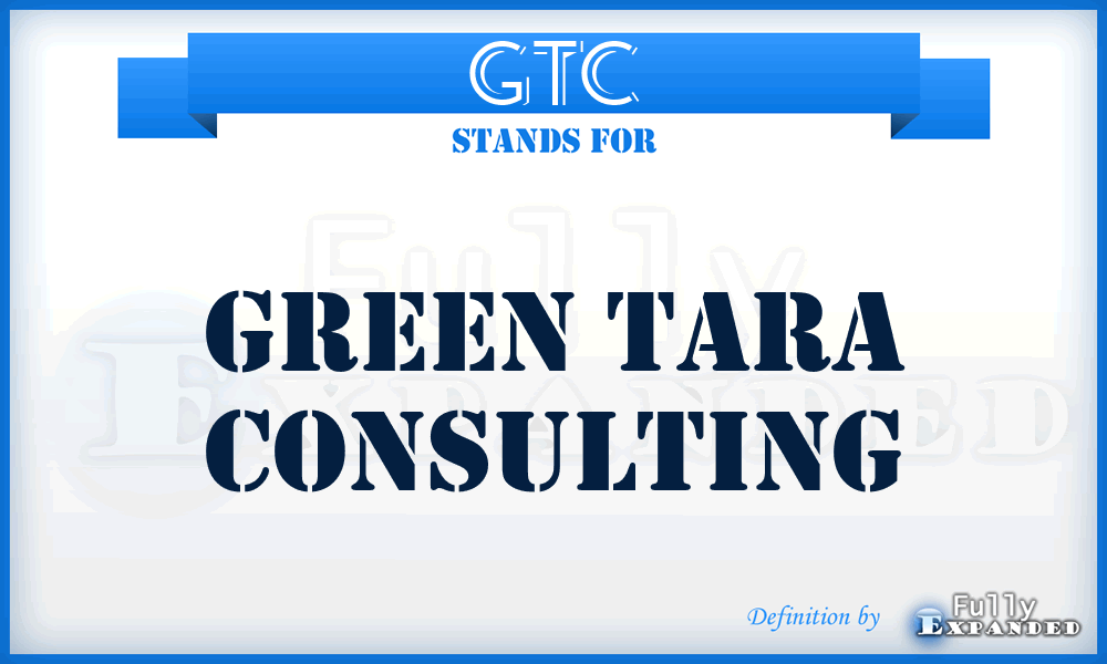 GTC - Green Tara Consulting