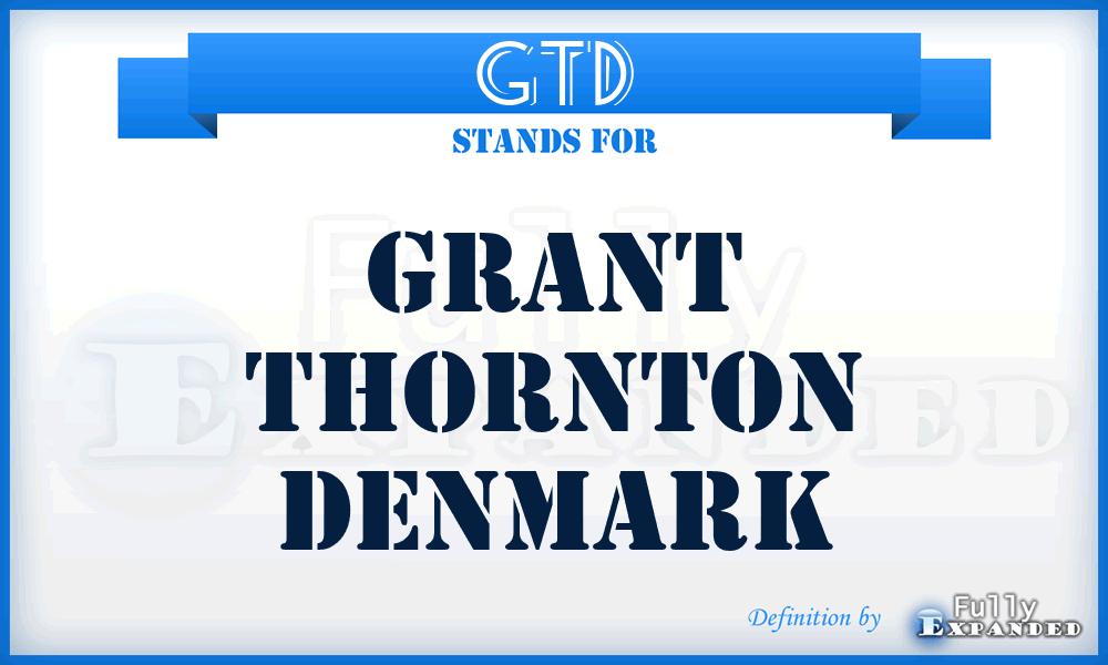 GTD - Grant Thornton Denmark