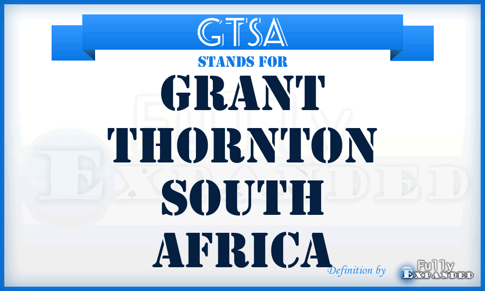 GTSA - Grant Thornton South Africa