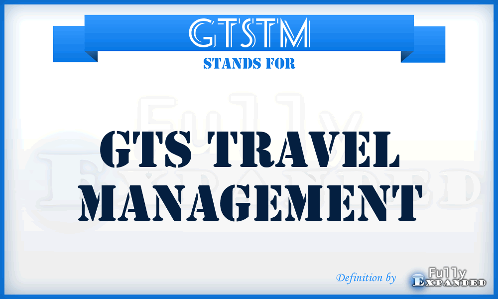 GTSTM - GTS Travel Management