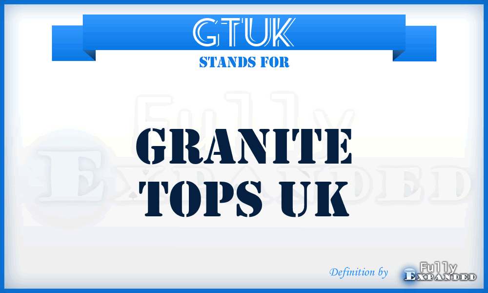 GTUK - Granite Tops UK