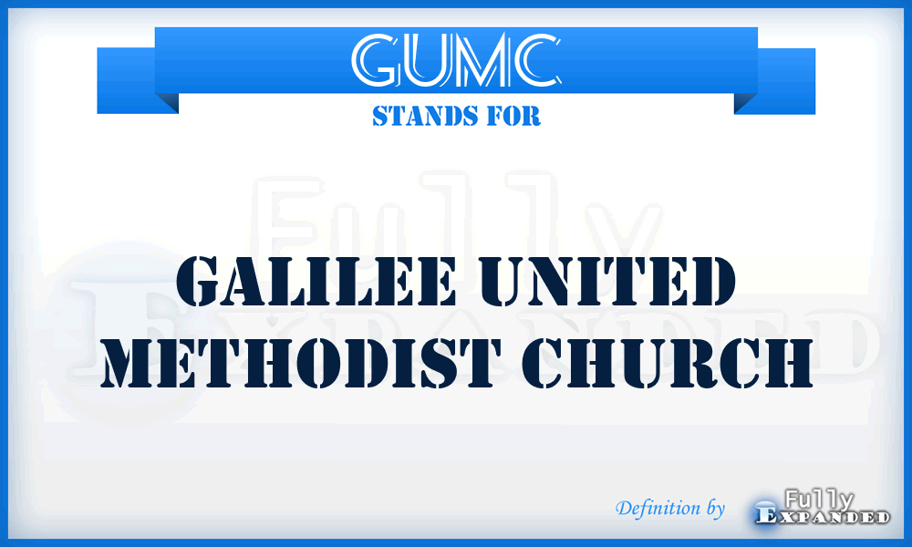 GUMC - Galilee United Methodist Church