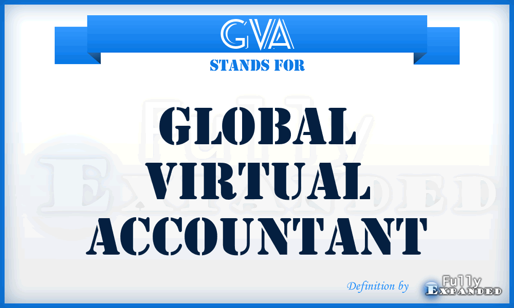 GVA - Global Virtual Accountant