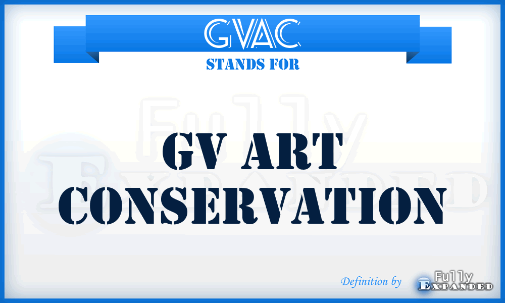 GVAC - GV Art Conservation